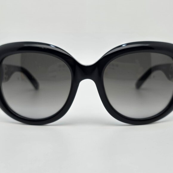 Salvatore Ferragamo SF727S 001 Black Frame Grey Gradient Lens Sunglasses w/ Case main image 14